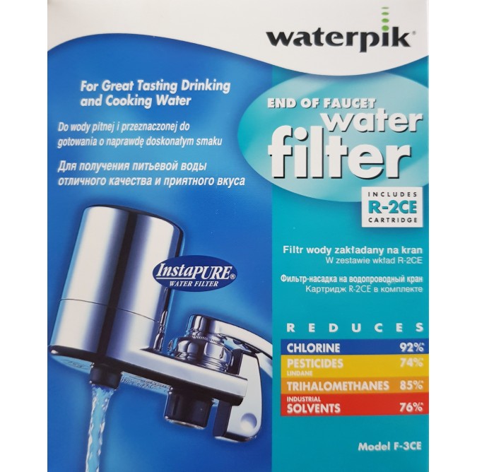 Waterpik instapure - water filter (chrome)